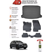Cupra Ateca 2024 Model Araca Özel Kokusuz Paspas Takımı + Bagaj Havuzu