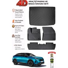 Peugeot 3008 Hybrid 2024 Model Araca Özel Kokusuz Paspas Takımı + Üst Bagaj Havuzu