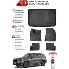 Bmw X1 U11 Phev 2025 Model Araca Özel Kokusuz Paspas Takımı + Alt Bagaj Havuzu
