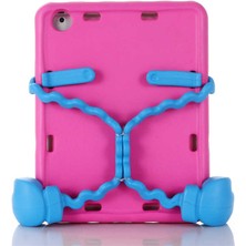 Maks Technology iPad 2 3 4 ​mkst Eva Boxer Tablet Silikon - Pembe Koyu