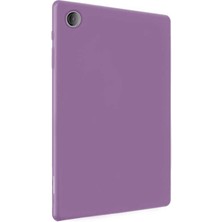 Maks Technology Galaxy Tab A8 10.5 SM-X200 (2021) ​mkst Beg Tablet Silikon - Lila