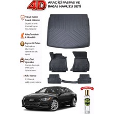 Audi A7 2018 Model Araca Özel Kokusuz Paspas Takımı + Bagaj Havuzu