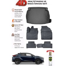 Toyota C-Hr 2025 Model Araca Özel Kokusuz Paspas Takımı +Ses Sistemli Bagaj Havuzu