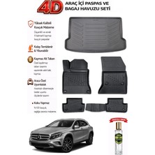 Mercedes Gla 2017 Model Araca Özel Kokusuz Paspas Takımı + Bagaj Havuzu