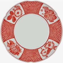 Vista Alegre Coraline Turuncu Porselen Pasta Tabağı 17 cm