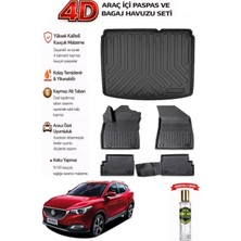 Mg Mgzs Benzinli 2022 Model Araca Özel Kokusuz Paspas Takımı + Alt Bagaj Havuzu