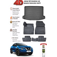 Nissan Juke 2021 Model Araca Özel Kokusuz Paspas Takımı + Üst Bagaj Havuzu