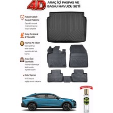 Peugeot 408 2026 Model Araca Özel Kokusuz Paspas Takımı + Bagaj Havuzu