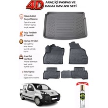 Peugeot Bipper 2013 Model Araca Özel Kokusuz Paspas Takımı + Bagaj Havuzu