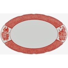 Vista Alegre Coraline Turuncu Porselen Servis Tabağı 41 cm