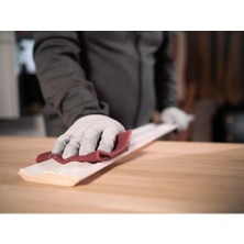 Detail Market Mirka Mirlon Total 115X230MM Skoç Matlaştırma Keçesi Kırmızı 3 Adet