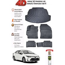 Toyota Corolla 2022 Model Araca Özel Kokusuz Paspas Takımı + Bagaj Havuzu