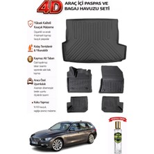 Bmw F31 2018 Model Araca Özel Kokusuz Paspas Takımı + Bagaj Havuzu