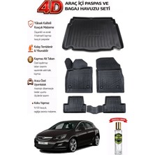Opel Astra J Hatchback 2013 Model Araca Özel Kokusuz Paspas Takımı + Bagaj Havuzu