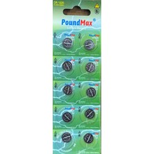 10 x Poundmax 1220 CR1220 DL1220 3V Lityum Batarya Düğme Pil