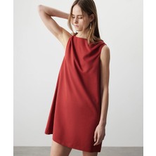 Miss İpekyol Asimetrik kol mini elbise IS1260002179DE4