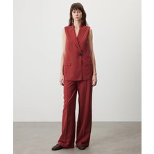 Miss İpekyol Wide Leg Fit Ütü Izli Pantolon IS1260003093DE4