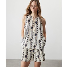 Miss İpekyol Nakışlı Bluz IS1260006047018