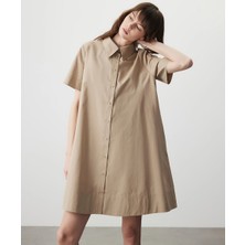 Miss İpekyol Poplin gömlek elbise IS1260002195003