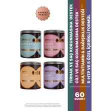 Gummylab Hair & Nail + Beauty + Sleep + Super Deneme Paketi – 60 Gummy