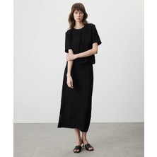 Miss İpekyol Dokulu Midi Etek IS1260004055001