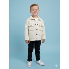 Terry Gabardin Kumaş Gömlek, Pantolon ve Tshirt 3lü Erkek Çocuk Takım