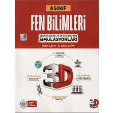 3D Yayınları 8.sınıf Fen Bilimleri Gelişim Izleme ve Değerlendirme Simülasyonları