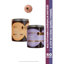 Gummylab Super + Sleep 2’li Avantaj Paketi 60 Gummy