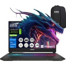 MSI Msı Cyborg 15 A13VE-897XTR I7-13620H RTX4050 16GB Ram 512GB SSD 15.6" Fhd IPS 144Hz W11 Taşınabilir Bilgisayar