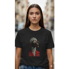 Elif Tarakçı Butik Köpek Figürlü Pamuklu Tişört