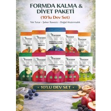 Freezeva Formda Kalma & Diyet Paketi (10'lu) - Dondurularak Kurutulmuş Meyve (Freeze Dried) 10'lu Diyet Set