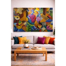 Artease Dekoratif Sanatsal Ritim Kanvas Tablo