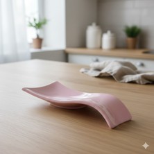 Minole Premium Seramik Kepçe Altlığı - Modern Mutfak Tezgah Üstü Kaşık Altlığı - Şık Tasarım