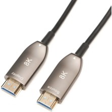 Levels MF-AVC70 10 Metre 8k Aktif Optik Kablo (Aoc) HDMI Kablo 25M, HDMI 2.1, 8k 60Hz, 48GBPS