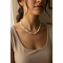 Atalya Accessory Barok Inci Kadın Kolye