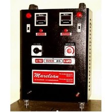 12V-48V ŞARJ REDRESÖRÜ 25 A (AKÜ ŞARJ CİHAZI) (DİJİTAL) (VOLT-AMPER GÖSTERGELİ) (AMPER AYARLI)