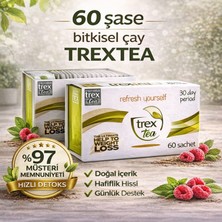 Trextea Trex Tea Bitkisel Detoks ve Form Çayı 60 Saşe – Günlük Hafiflik Destekleyici Bitki Çayı