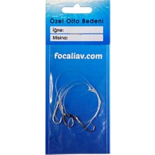 Maruto 2498 3 Iğneli Hırsızlı Hazır Olta Bedeni