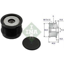 INA-LITENS ALTERNATÖR KASNAK RULMANLI 6-KANAL ALFA ROMEO GIULIETTA-FIAT 500L-JEEP RENEGADE