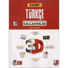 3D Yayınları 8.sınıf Türkçe Gelişim Izleme ve Değerlendirme Simülasyonları