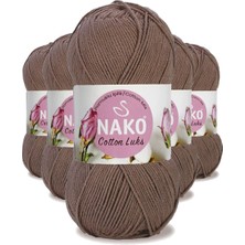 Maarketim 5 Adet Cotton Lüks Yelek Tunik Kazak Bluz Hırka İpi Yünü Toprak