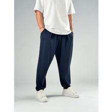 Cocopelli Pileli Lacivert Erkek Jogger Pantolon COC2857
