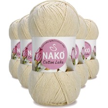 Maarketim 5 Adet Cotton Lüks Yelek Tunik Kazak Bluz Hırka İpi Yünü Açık Bej