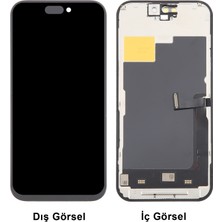 Teknonet Apple iPhone 15 Pro Uyumlu Diagnostics Lcd+Dokunmatik+Çıtalı