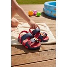 Moda Fiesta Çocuk Sandalet Ortopedik Kaymaz Taban Yazlık Terlik