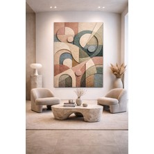 Artease Pastel Tonlu Estetik Denge Kanvas Tablo