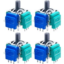 Pop Konsol 4 Adet Xbox One Hall Effect Analog Motor Xbox Kol Joystick Tamiri Xbox One Yedek Parça