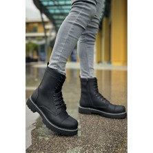 MN009 - Cst Military Erkek Bot Sıyah