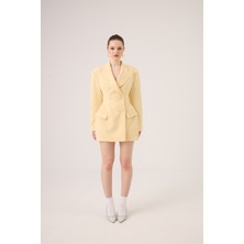 Holly Lolly Belden Oturmalı Galina Blazer Ceket Sarı