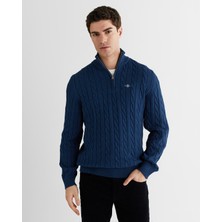 Gant Erkek Mavi Regular Fit Kazak 8050603.902